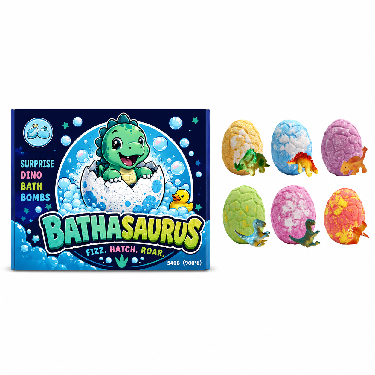 Dinosaur Bath-Bombs