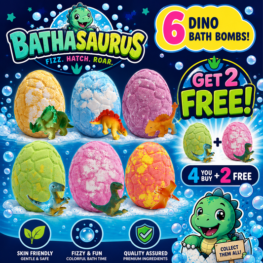 Dinosaur Bath-Bombs